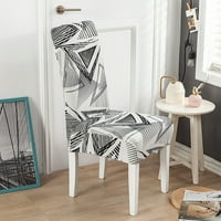 Stolica klizalica protiv prašine elastična poliestera za pranje ručice stolice za ručavanje sjedala