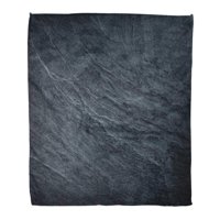 Bacanje pokrivača toplo ugodno ispis flanela siva apstraktna tamno siva crna ploča kamena ploča udobna