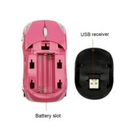 2.4GHz bežični miš Cool 3D sportski oblik automobila Ergonomski optički miševi sa USB prijemnikom za