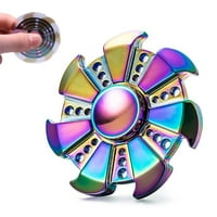 Tagital Rainbow Mesing EDC Trokut Fidget Spinner igračke velike brzine Ručni prst Multicolor Tri-Spinner za ubijanje vremena fokusiranja anksioznog olakšanja stresa