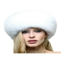 Ženska beretka šešir okrugla gusta šuplja casual kapu za zaštitu od uha