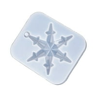 Tureclos Snowflake silikonski kalupi DIY HANDICRAFT-a višenamjenski izvrsni nakit za izradu dodataka za obrtna oprema