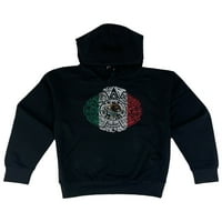 KošuljaBanc Aztec Kalendar Meksička zastava Hoodie Simbolički dizajn Kulturni džemper