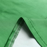 Lolmot gradijentni pilići za žene udobne majice kratkih rukava Medical Top 4-smjerni STRETV V izrez