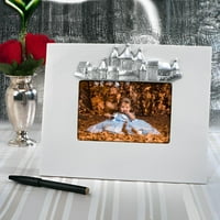 Zatvori Izvori Elegantni tablici Foto okvir sa izvrsnim 3D dvorcem Artwork - drži 5 7 Slika za njegovane