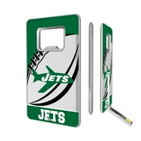 New York Jets 32GB Passtime dizajn kreditne kartice USB pogon sa otvarom za boce