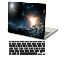 Kaishek je samo kompatibilan MacBook Pro 14 Objavljen model A2779 A2442, plastična tvrda školjka + crna