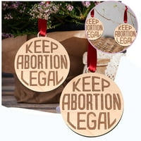 Veki Moj Bod Moj izbor Nakit Drveni privjesak Dekorativni nakit Reproduktivna prava Nakit feminizam