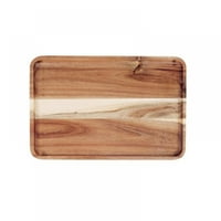 Drvena ploča prirodna ladica za drvo, drvena ploča sira, za posluživanje, ručno izrađene drvene jedinice, pravougaonik