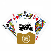 Mehanički motocikl uzorak obrišite kraljevsku igru ​​za igranje pokera