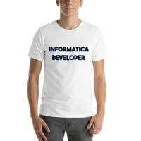 2xl Tri Color Informatica Developer Short rukav pamučna majica po nedefiniranim poklonima