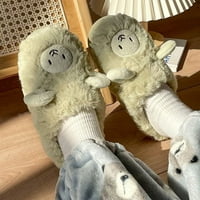 Cocopeanut Cartoon Slatka janjetina Dizajn pamučnih papuča Jesen Zima zatvoreni kućni par papuče Topla