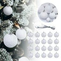 Božićne kuglice božićne kuglice ukrasi za Xmas Tree 2,36 ShatterOronO otporno na božićno stablo vise
