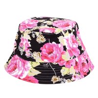 Haxmnou Unise modni casual malog cvjetnog sunčanog šešira za sunčanje Ribarski šešir