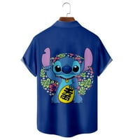 Disney Filmovi Lilo & Stitch Havajska majica, majica za šivanje, majica za djecu za djecu odrasli, majica
