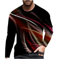Muški duks moda na otvorenom okrugli izrez Fit Spring Jesen Ležeran ugodno pulover s dugim rukavima