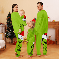 Božićne pidžame za obitelj, odrasli božićni pidžamaslounge setovi za žene