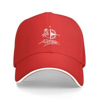 CEPTEN muški i ženski ulice jedinstveni otisak sa Afrikom Twin logo Podesivi bejzbol šešir crveni