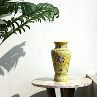 Indija se susreće s Indijom Handicraft keramički cvjetni vaza, ekološki dekorativni dom, uredi, najbolji