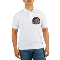 Cafepress - Kapetan Marvel Golf majica - Golf košulja, Pique Knit Golf Polo