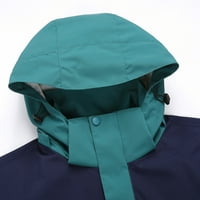 Floleo Lagana jakna za kišu Žene Vodootporne pakiranje s poklopcem postrojene plus veličine na otvorenom