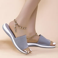 Ženske papuče Ljetne dame Lagane papuče Sandale casual prozračne ženske cipele sive