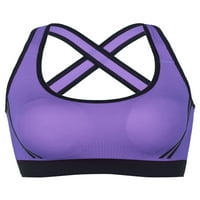 Ženski sportovi X-oblik X-Bras Yoga BRA uklonjiva podstavljena podrška za vježbanje Fitness Yoga BRA