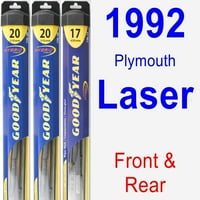 Plymouth Laser stražnje brisač oštrica - Hybrid