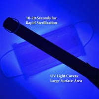 Svjetiljka perla UV svjetlosni sanitetni štapić, prijenosna dezinfekcija s USB punjenjem za domaćinstvo