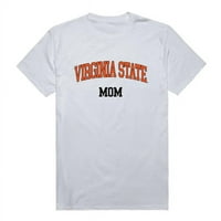 Republika 549-600-WHT-WHT- Virginia State University Trojans College mama kratkih rukava majica, Bijela
