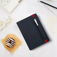 Notebook za notebook za notebook Notepad Notepad umetnuti kožni dnevnik olovke