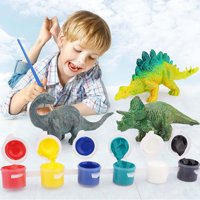 Mortilo i igračke za obrtni materijali Postavite zanatski i farbanje Kit Dinosauri umjetnosti Umjetničko obrazovanje Višebojne igračke i hobiji Poklon