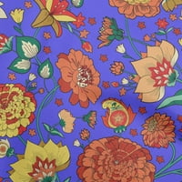Onuone pamučni dres Blue tkaninski azijski kineski cvjetni obrtni projekti Dekor tkanina štampan dvorište