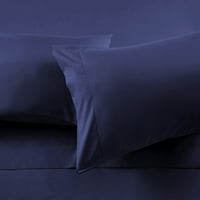Broj navoja egipatski pamučni četverodni krevet za krevet postavljen dubokim džepom veličine olimpijske-kraljice