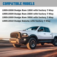 Oyviny 11-stopala RV prikolica za produženje ožičenja za 1995- Dodge Ram 1500 1995- RAM 2500,3500 1995- Dodge Dakota, dodaje 7-smjerni RV sečivo za povlačenje 5. kotača ili Gooseneck-a