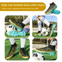 Muške nogometne cipele Fudbalske čizme Cleats visoke vrste Spikes Soccer Cipele Boys na otvorenom zatvorene
