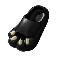 Kat Paws Papuče, smiješne kandžne ženske sandale, papuče za kupatilo protiv klizanja smiješne sandale,