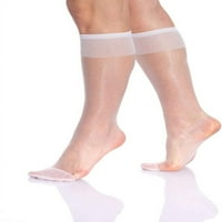 Čista čarapa za koljena parovi čarape Stretchy svilene čarape