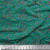 Soimoi pamučna kambrička tkaninska tkanina Provjera i tekstura Ispis tkanina od dvorišta široko