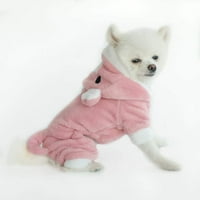 Slatka mala pasa odjeća kostim djevojka ružičasta svinjska štenad dukseva hladnjak hladnjak odjeća odjeća