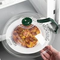Mikrovalna pećnica s prskanjem s ručkama Steam Vents Fried-Stupanj komforan za prehrambeni poklopac