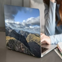 Kaishek Hard Case Cover kompatibilan sa - Objavljen najnoviji macBook Pro S + crni poklopac tastature