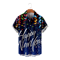 Ljetna ženska majica Sretna Novogodišnja ispis kratkog rukava, odrasli-3xl, # 03