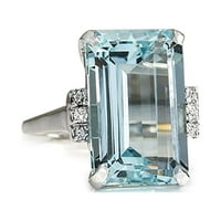 Lroplie prstenovi za žene djevojke luksuzni dijamantni vjenčani angažman Bijou nakit prstena