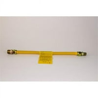 Charman 800-12-B2 - Žuti obloženi priključak za plin - in. Od u. Mip in. FIP - in