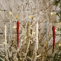 Božićni ukrasi za itikuli DIY Christmas Drvo viseći ukrasi, dužina 5