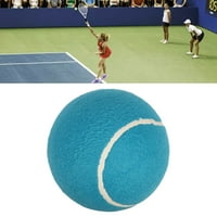 Teniska kuglica igračka, teniski kuglica prijenosna sigurna 7,9in gumeni jezgra na naduvavanje plišana plišana za potpis za sportsku ružičastu, plavu