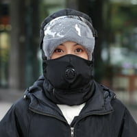 ANVAZISISE unise zimski pamučni vjetar lei feng kapa za vrat za lice za biciklizam na otvorenom