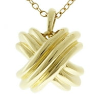 Ovjereno korišteno ogrlica od tiffany potpis 18-karat zlatni k Yellowy Lady's Tiffany & Co