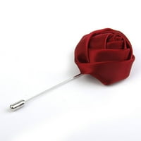 Muškarci Ručni ružini cvijet Boutonniere rever Tip pin Brooch